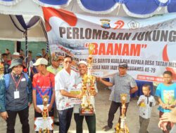 Tim Tuan Rumah Di Lomba Jukung BAANAM Raih Juara Satu Melalui Persaingan Sengit
