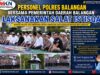 PERSONEL POLRES BALANGAN BERSAMA PEMERINTAH DAERAH BALANGAN LAKSANAKAN SALAT ISTISQA