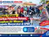 Polres Tabalong Berikan Pelayanan Humanis, Bagikan Air Mineral kepada Masyarakat di SPBU