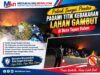 Polsek Sungai Pandan Padami Titik Kebakaran Lahan Gambut di Desa Tapus Dalam
