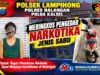 POLSEK LAMPIHONG POLRES BALANGAN POLDA KALSEL MERINGKUS PENGEDAR NARKOTIKA JENIS SABU