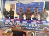 Puluhan Kilogram Sisik Trenggiling dan Dua Paruh Burung Rangkong Di Sita Ditreskrimsus Polda Kalsel