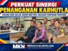 Perkuat Sinergi Penanganan Karhutla, Polres HSU Gelar Zoom Meeting Arahan Pimpinan Provinsi