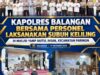 KAPOLRES BALANGAN BERSAMA PERSONEL LAKSANAKAN SUBUH KELILING DI MASJID YAMP BAITUL IHSAN KECAMATAN PARINGIN