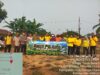 Green Policing Polsek Amuntai Utara: Polisi Bersama Masyarakat Tanam Bibit Pohon di TPU Kuburan Muslimin